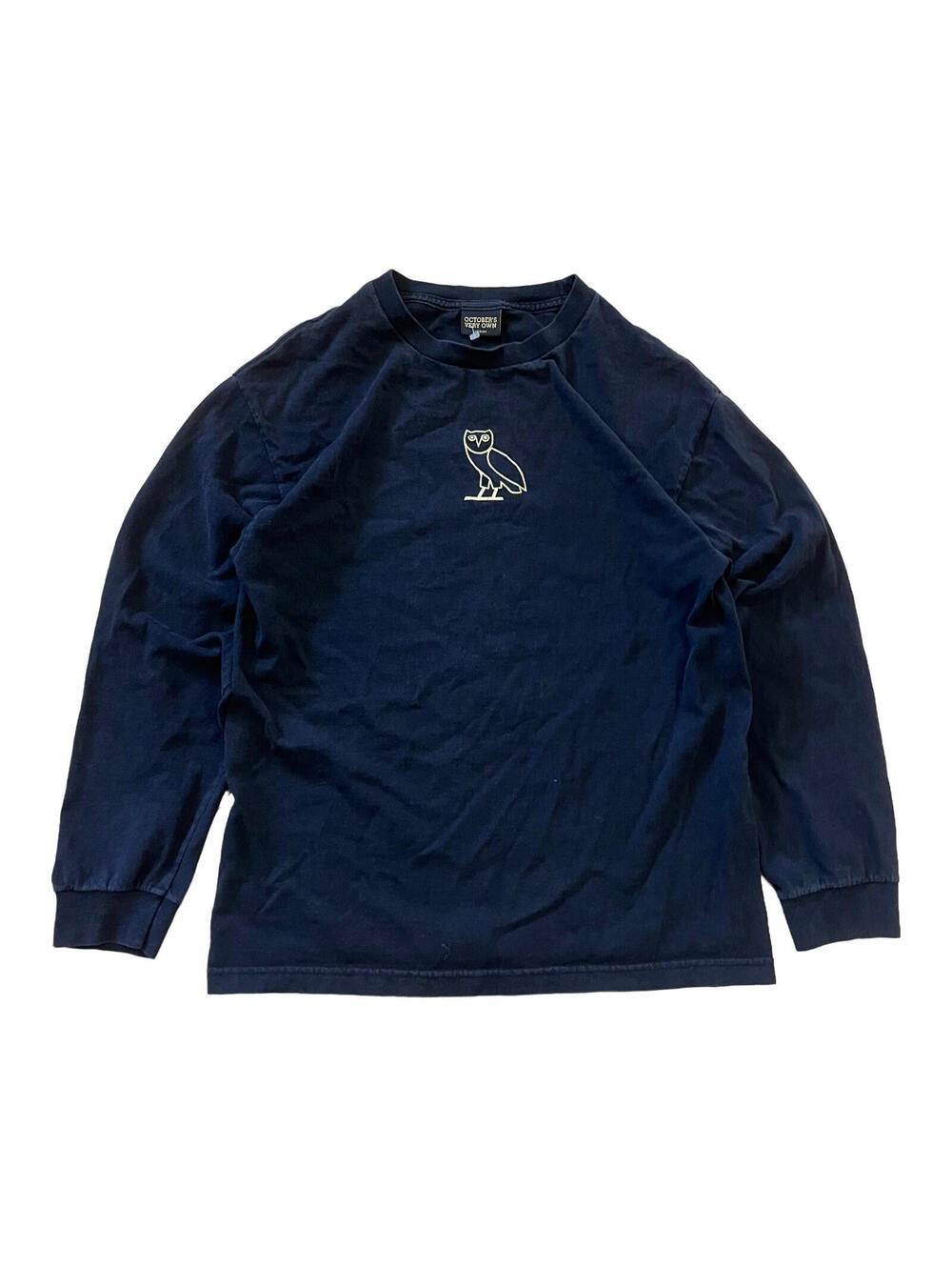 OVO Octobers Very Own Drake Long Sleeve T-Shirt Centered Owl Size Medium